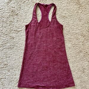 Lululemon Women's Racerback Maroon Top